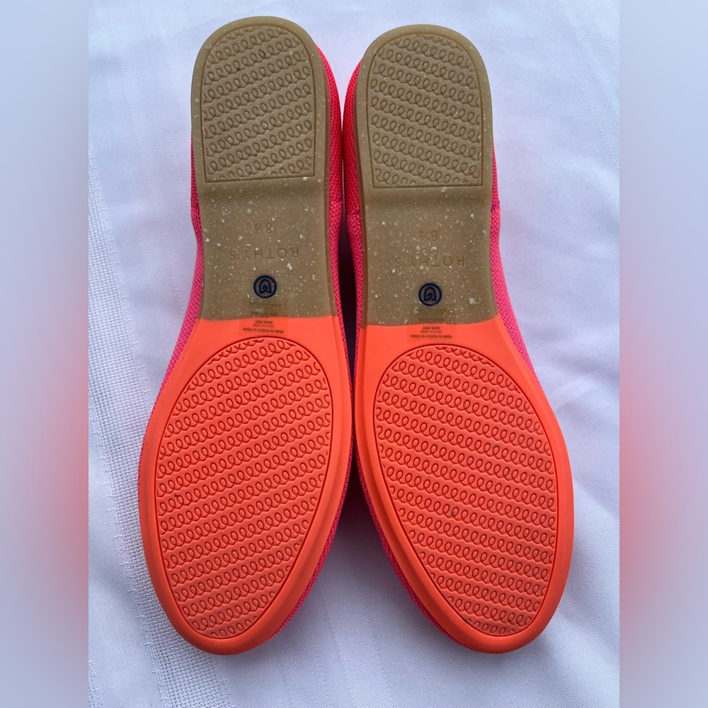 ❌ SOLD ❌ 🏖️ Rothy's Tropical Pink Flats 
Size 8.5 BNIB - Picture 3 of 5